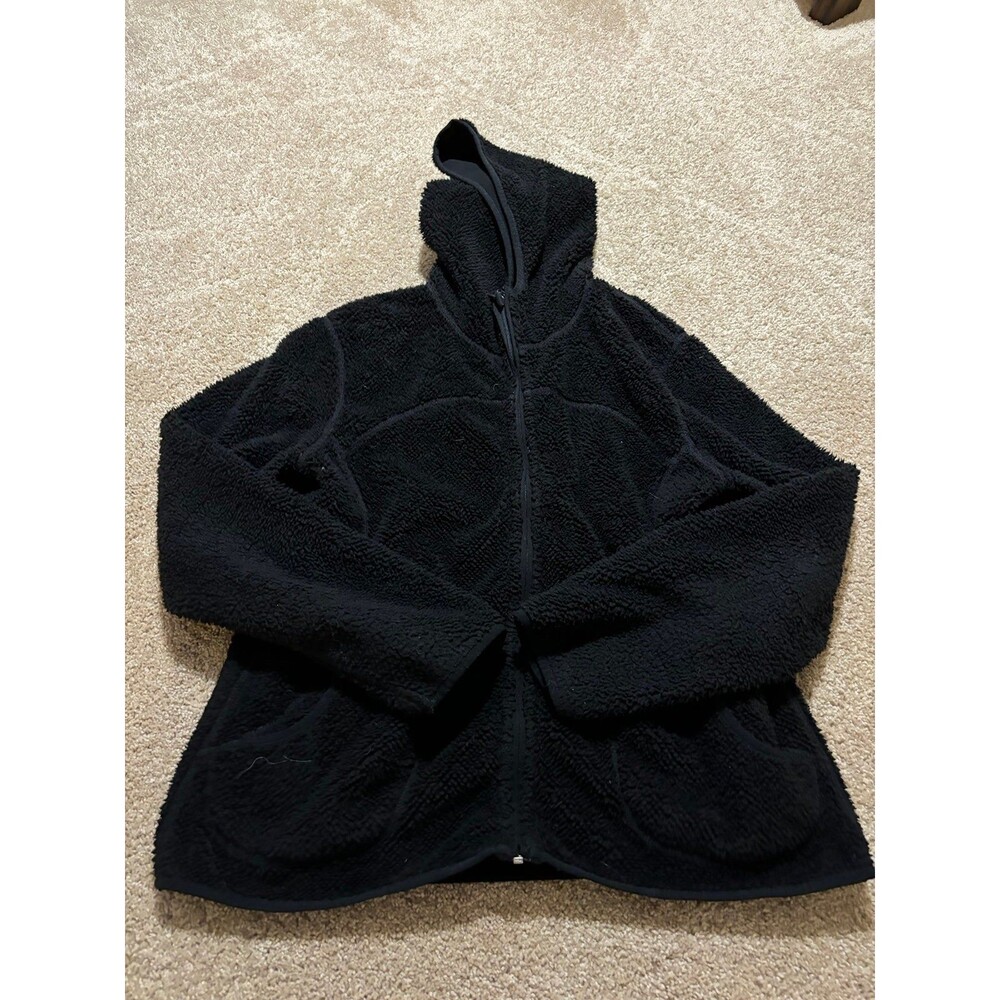 Reversible Teddy Jacket and Fleece Jacket - Size Medium